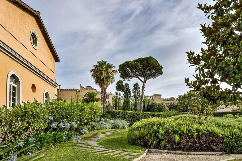 Terrace, Villa Agrippina Gran Meliá, Rome