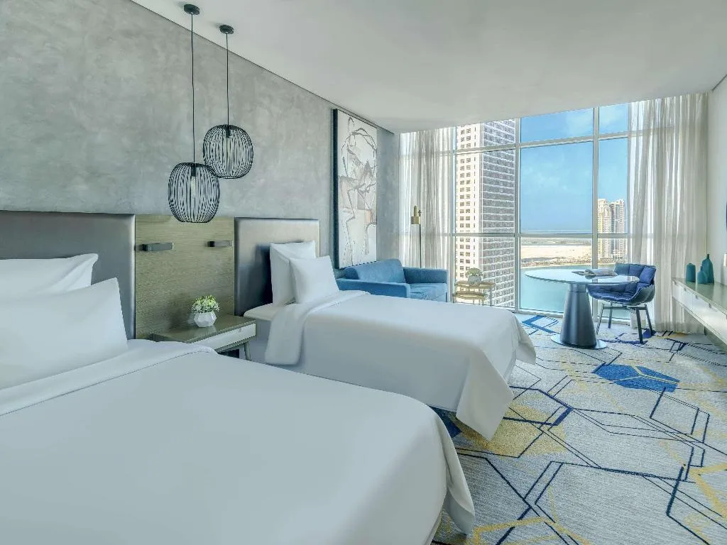 TWIN LAGOON VIEW Room, Pullman Sharjah, Dubai