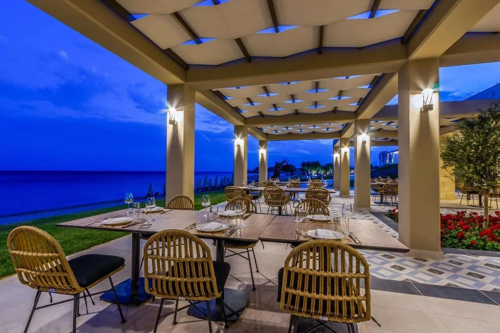 Restaurant, Ammoa Luxury Hotel & Spa Resort, Halkidiki