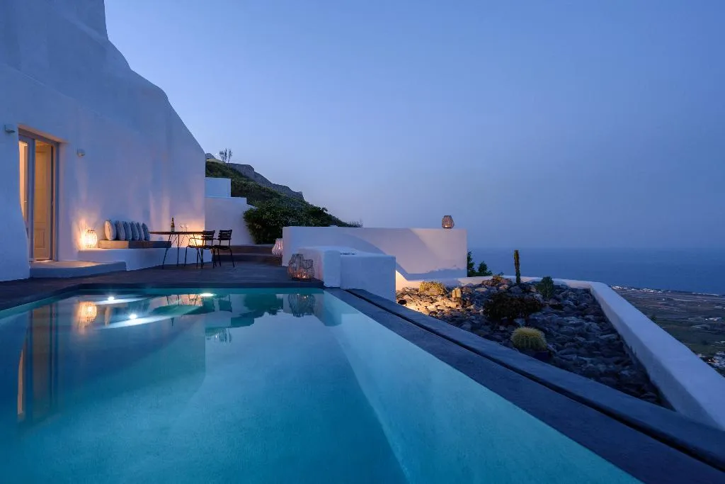 VILLA WITH PRIVATE POOL Room, Senses Luxury Villa, Santorini