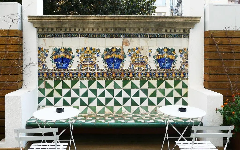 Terrace, Casa Mathilda, Barcelona