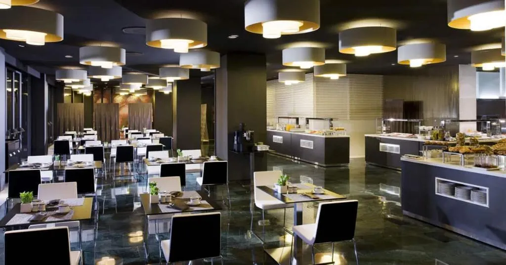Restaurant, Melia Sitges, Costa Brava