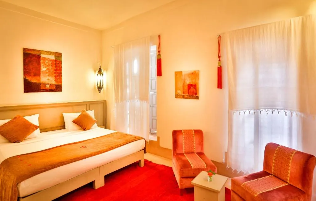 Room, Riad Al Jazira, Marrakech