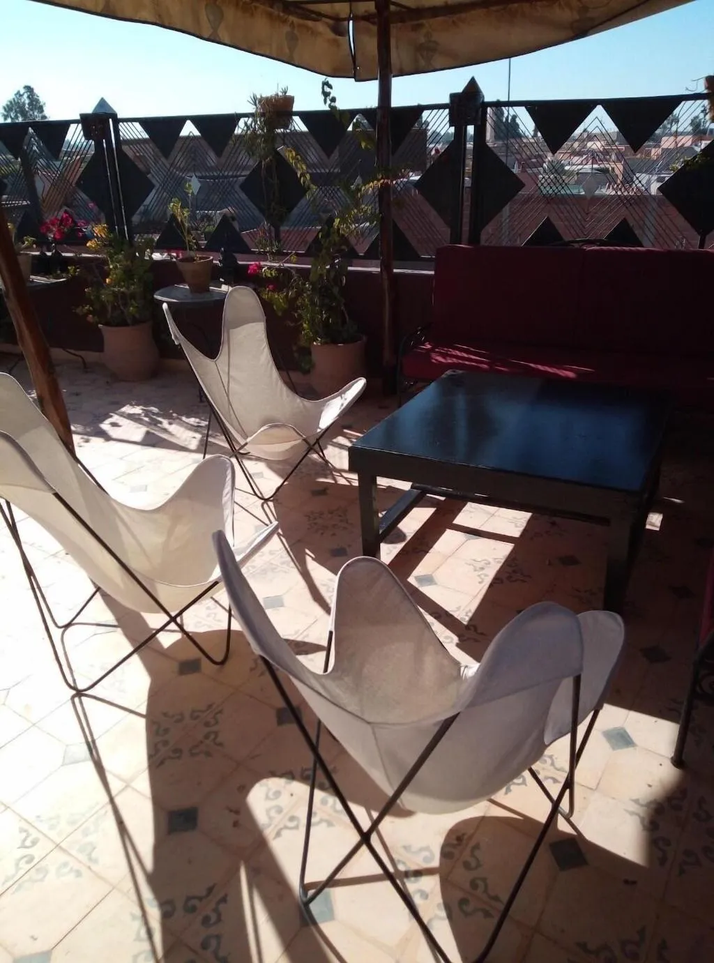 Terrace, Riad Tolerance, Marrakech