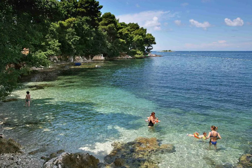 Beach, Village Galijot Plava Laguna, Istria