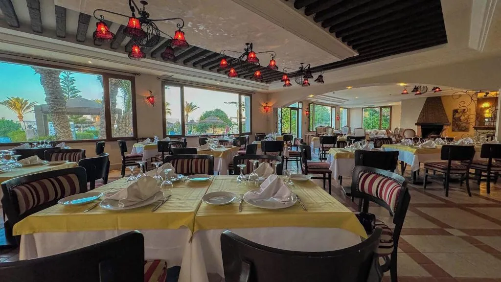 Restaurant, Dar El Bhar, Tunisia