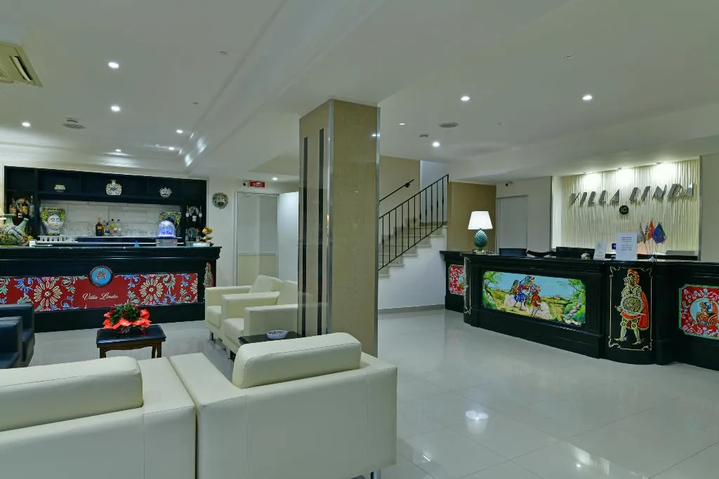 Lobby, Villa Linda, Catania