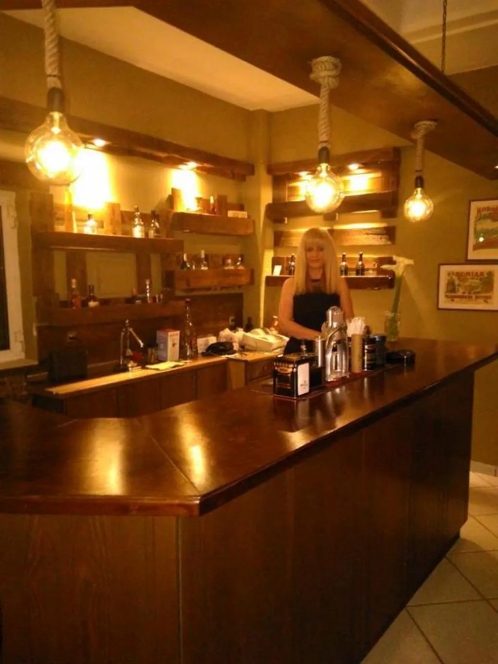 Bar, Kleopatra Traditional Hotel, Kalamata