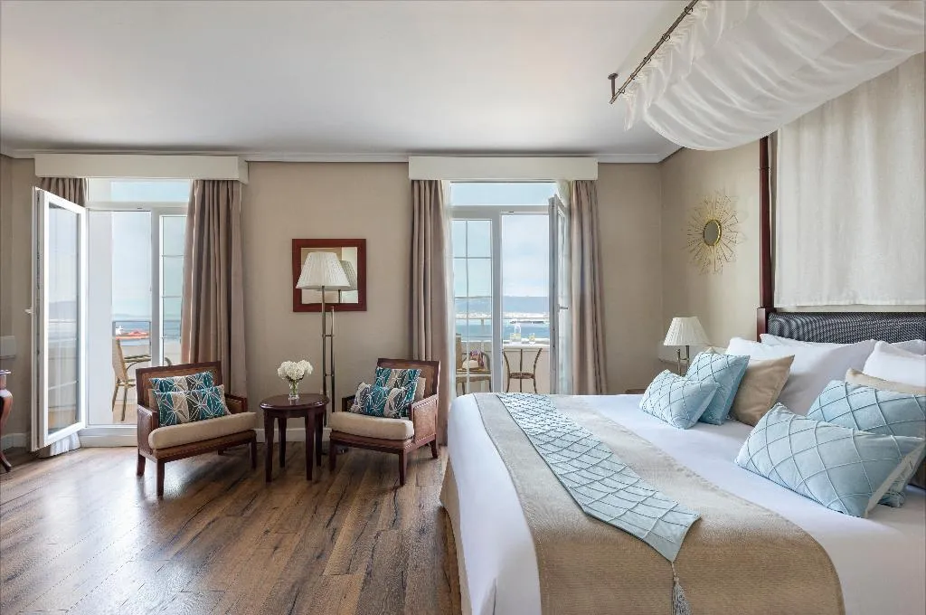 JUNIOR SUITE SEA VIEW WITH BALCONY Room, The Rock Hotel, Gibraltar