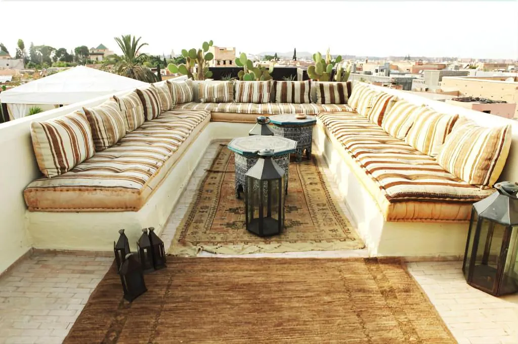 Terrace, Dar Mo'da, Marrakech