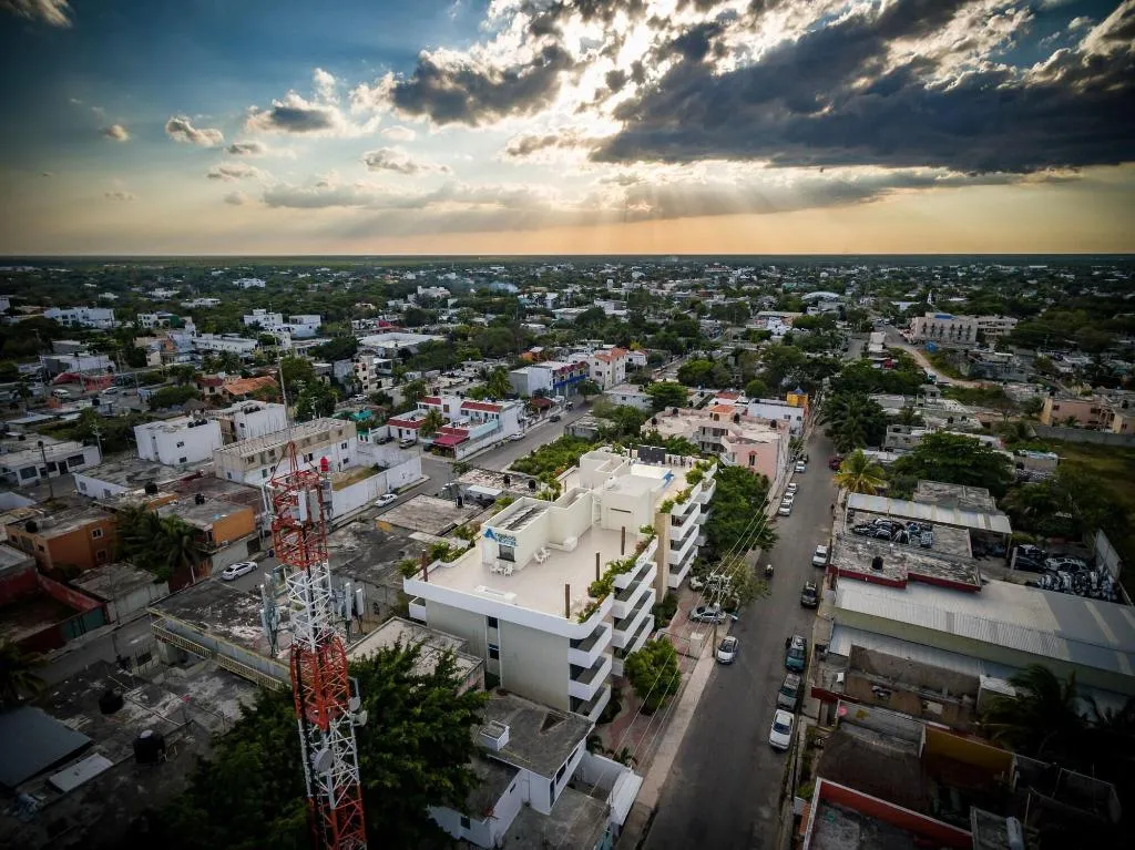 General view, Hotel Angelo's, Playa Del Carmen