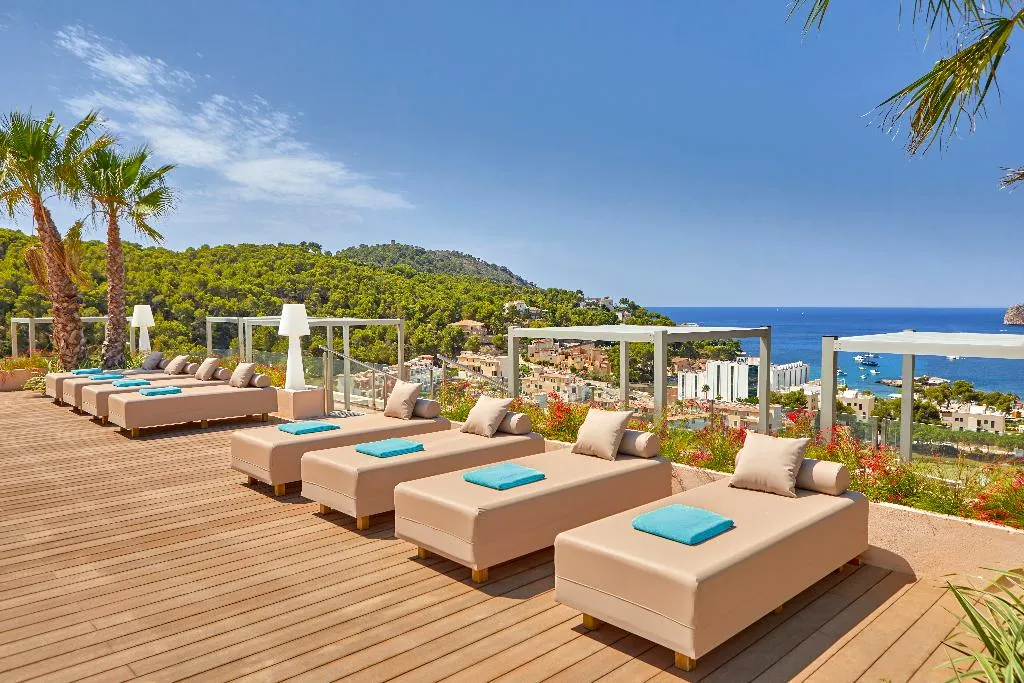 Terrace, Zafiro Palace Andratx, Majorca