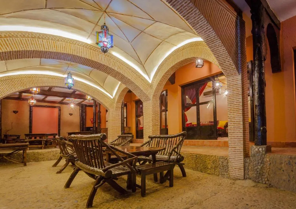 Lobby, Dar Ikalimo Ourika, Marrakech