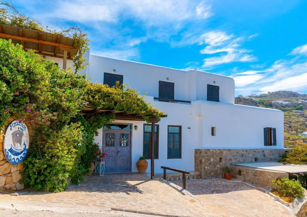 General view, Paradision, Mykonos
