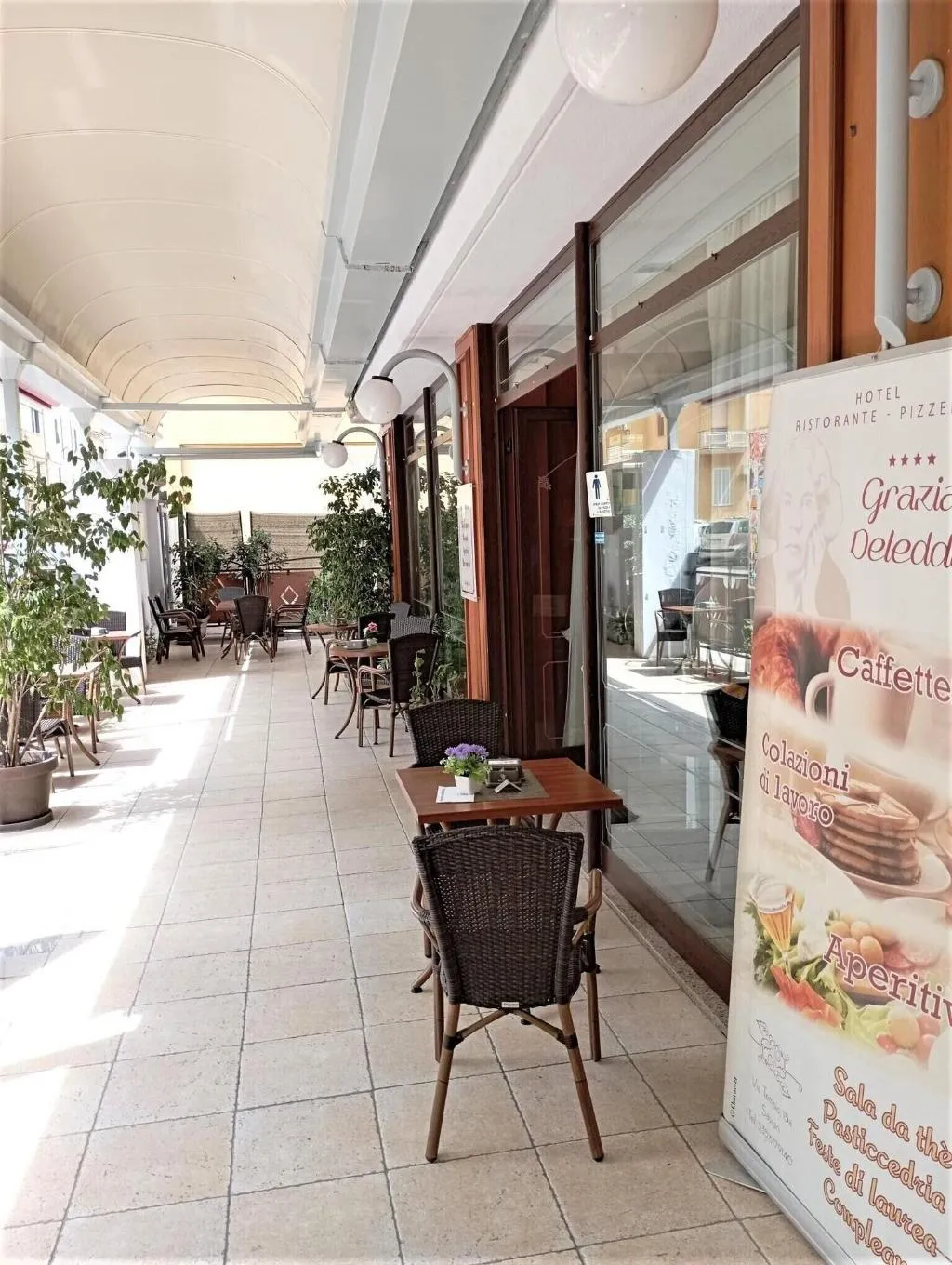 Terrace, Grazia Deledda, Cagliari