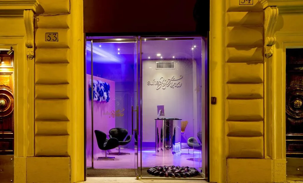 Lobby, SuiteSistina For Brave Lovers, Rome