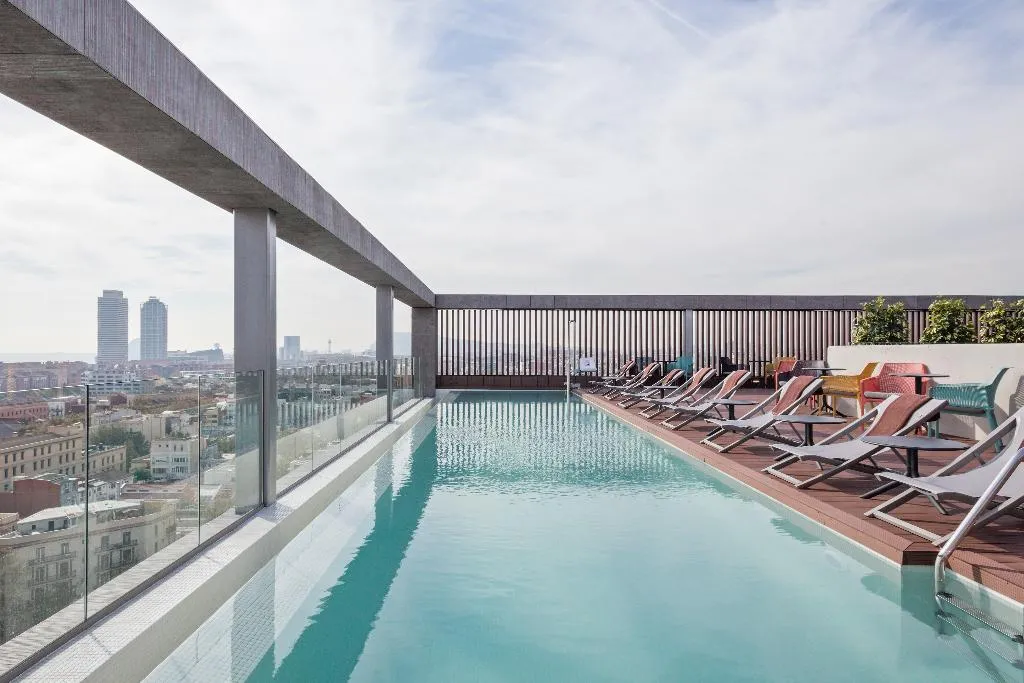 Pool, Hotel Acta Voraport, Barcelona