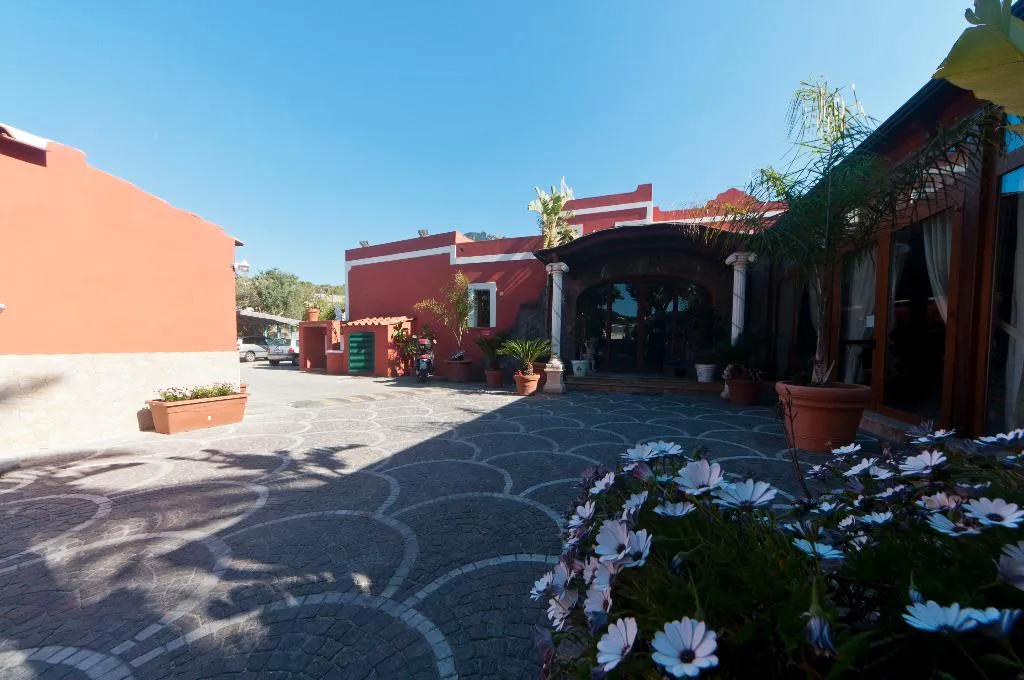 Terrace, Hotel Villa Franca, Naples