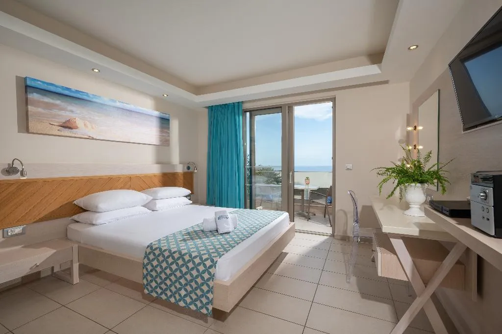 DOUBLE DELUXE SEA VIEW Room, Royal & Imperial Belvedere Resort, Crete