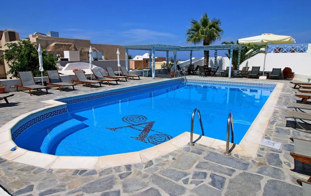 Pool, Aethrio Sunset Village, Santorini
