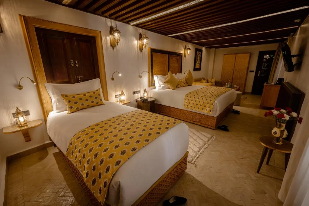 TRIPLE ONE BEDROOM ONE BATHROOM Room, Riad Joy Fès, Fez