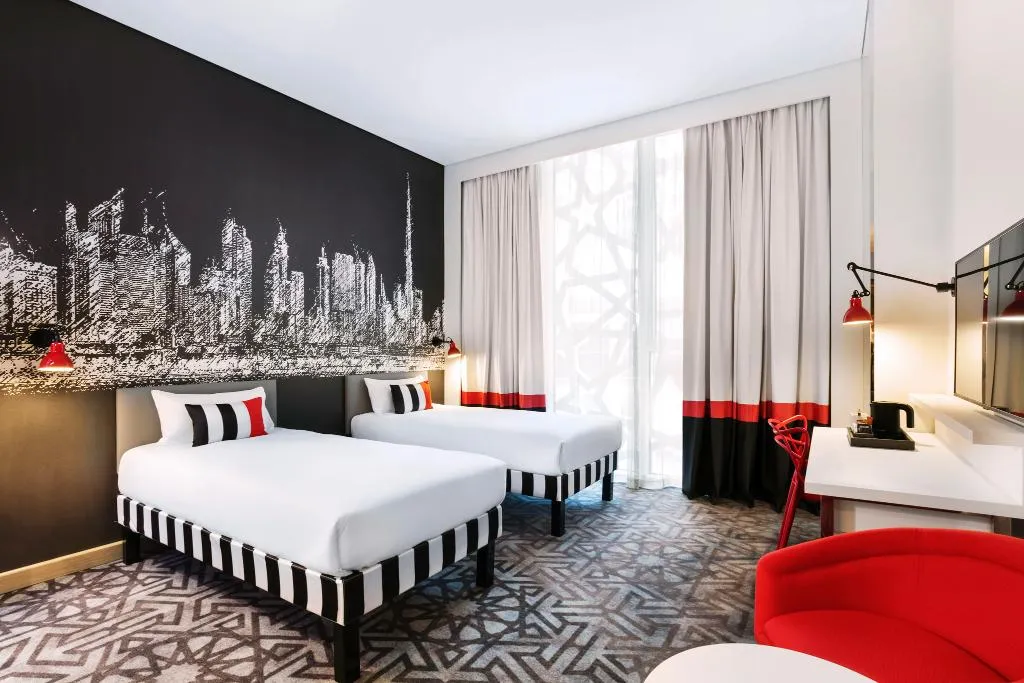 TWIN STANDARD Room, Ibis Styles Dubai Airport, Dubai