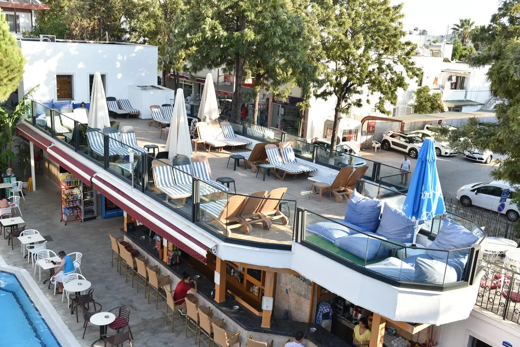 Terrace, Hotel Istankoy, Bodrum