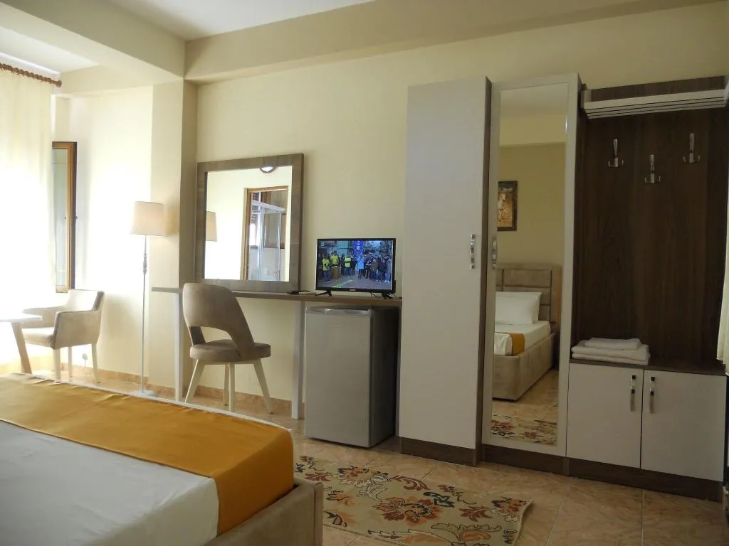 DOUBLE QUEEN SIZE BED Room, Onorato Hotel, Kavaje