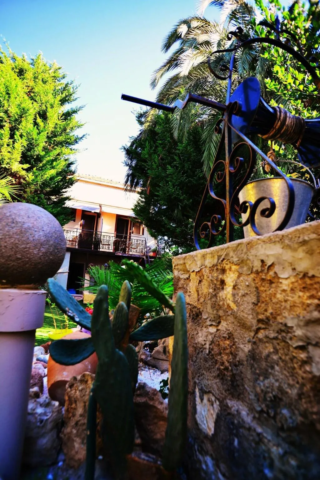 General view, Olympos Pension, Rhodes