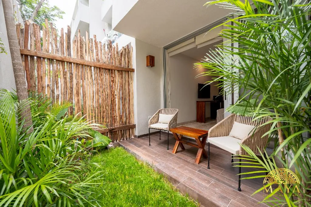 DOUBLE DELUXE TWO DOUBLE BEDS Room, Nhoa Tulum Aparthotel By Maya Pm, Cancun Area