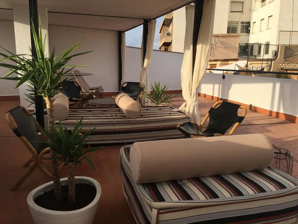 Terrace, Md Design Hotel Portal Del Real, Valencia