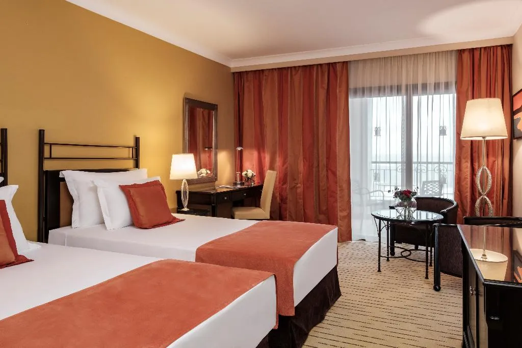 TWIN DELUXE SEA VIEW Room, Corinthia Hotel St Georges Bay, Malta