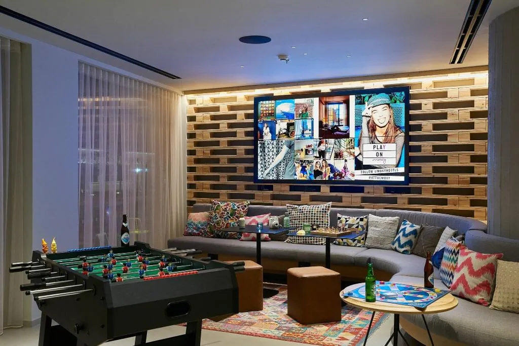 Lobby, Moxy Patra Marina, Athens