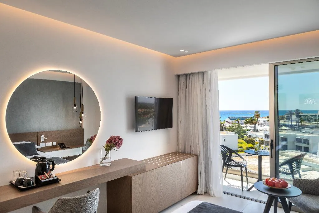 Double or Twin SIDE SEA VIEW Room, Pavlo Napa Beach Hotel, Cyprus