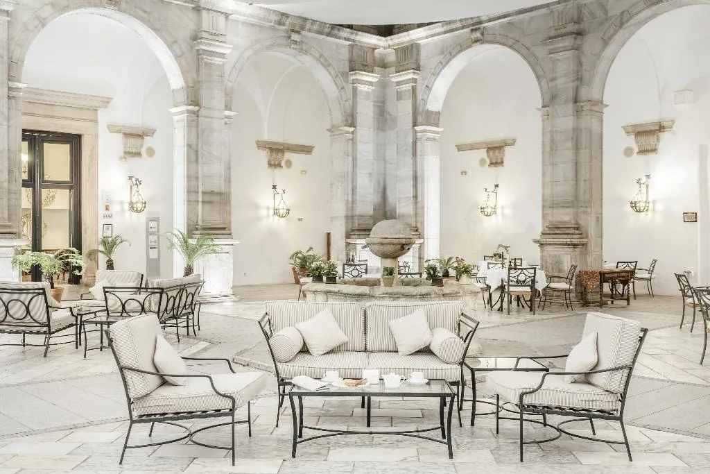 Terrace, Parador de Zafra, Seville