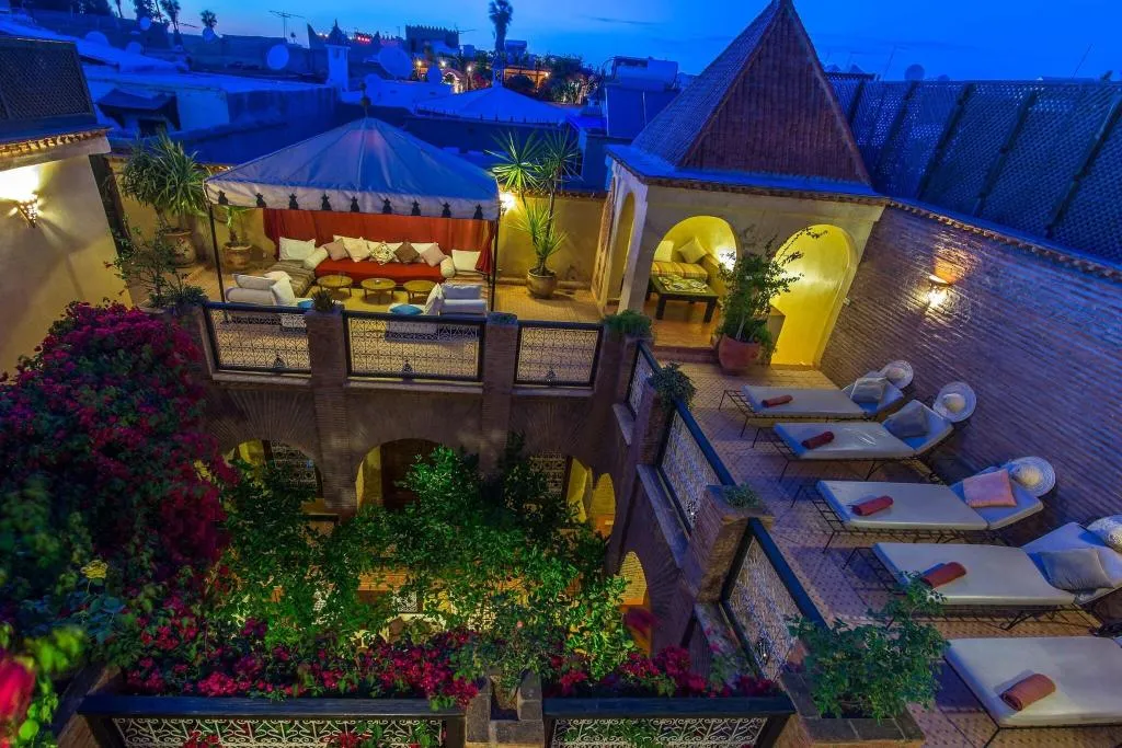 Terrace, Riad Samsli, Marrakech