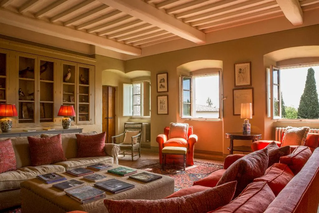 Lobby, Castello di Fonterutoli, Florence