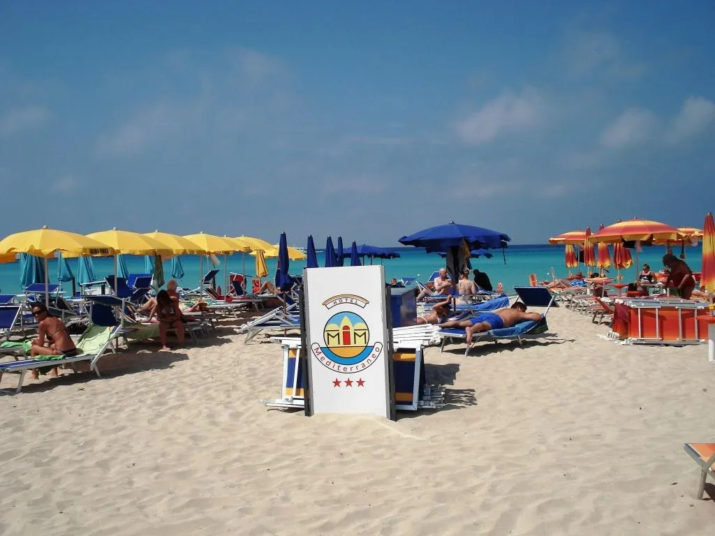 Beach, Hotel Mediterraneo Faro, Palermo