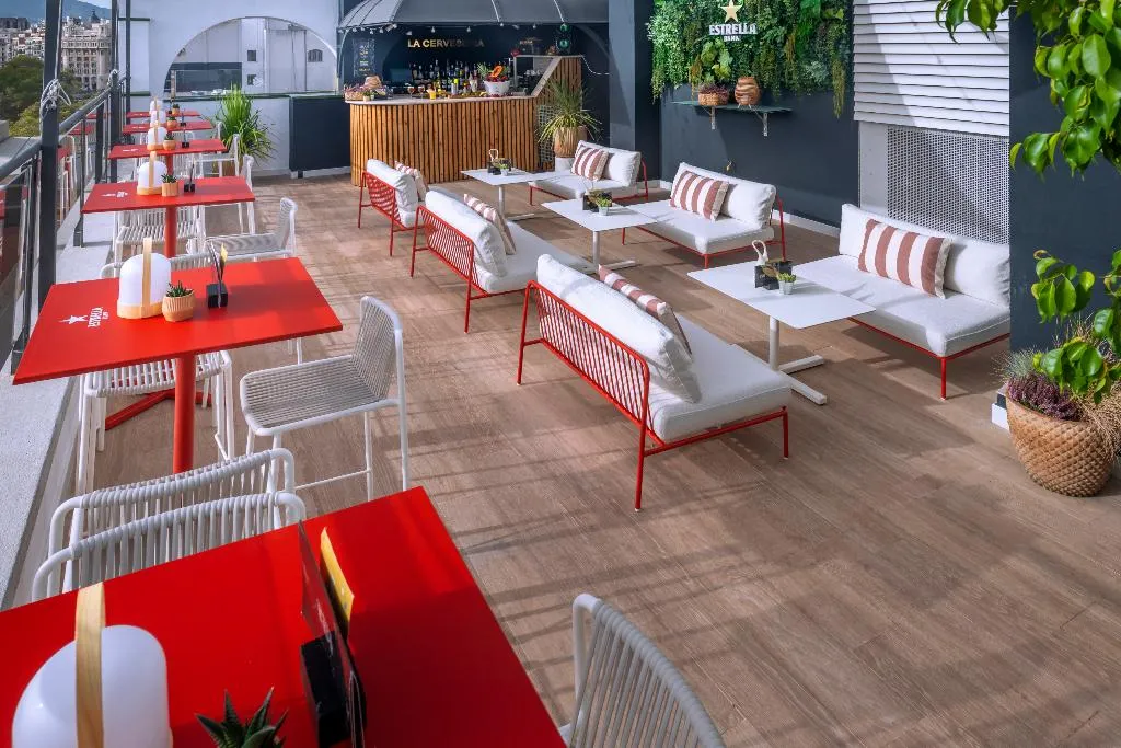 Terrace, Serhs Rivoli Rambla, Barcelona