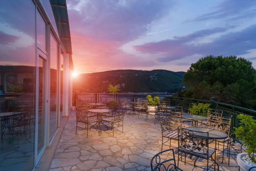 Terrace, Paleokastritsa Palace Adults Only, Corfu