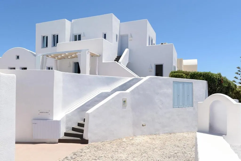 General view, Aria Suites, Santorini