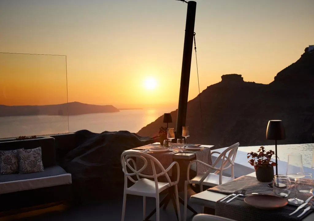 Restaurant, Infinity Suites & Dana Villas, Santorini