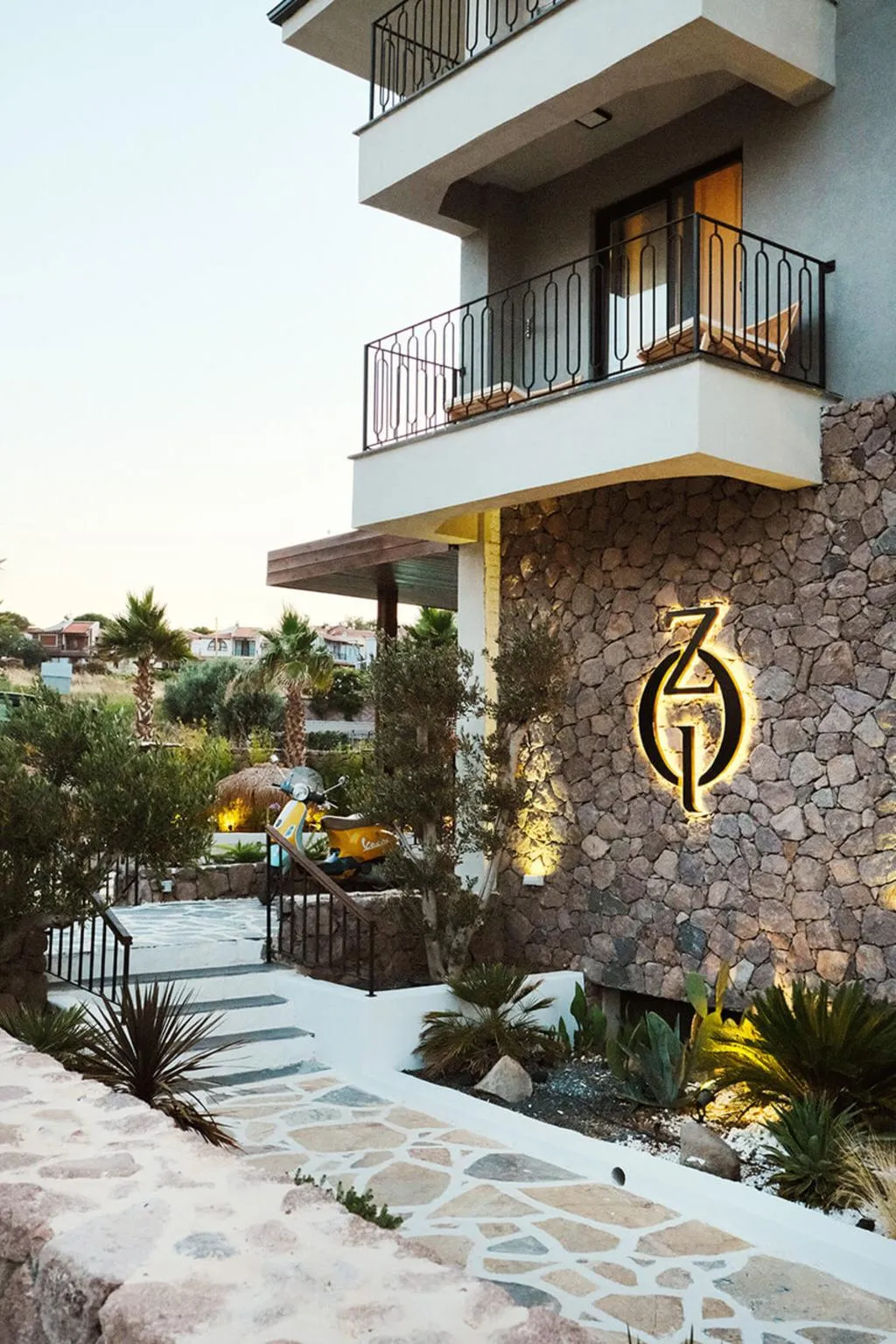 General view, Zoi Cunda Otel, Izmir