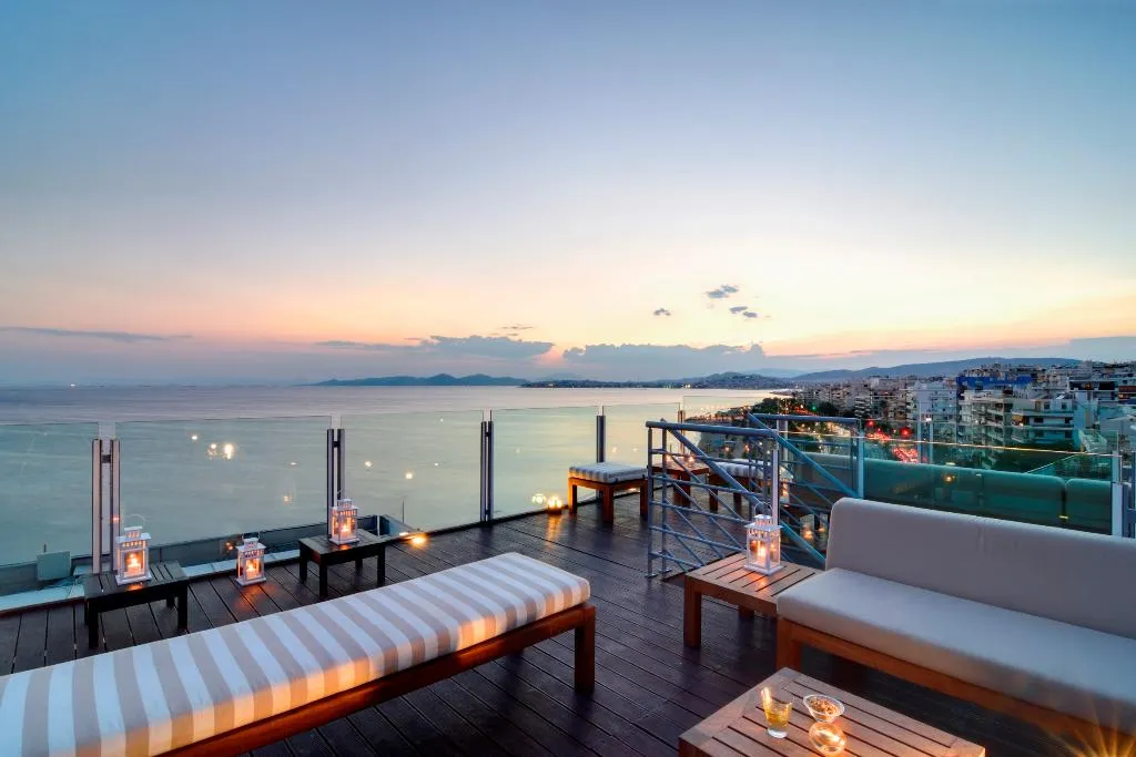Terrace, Poseidon Athens Hotel, Athens