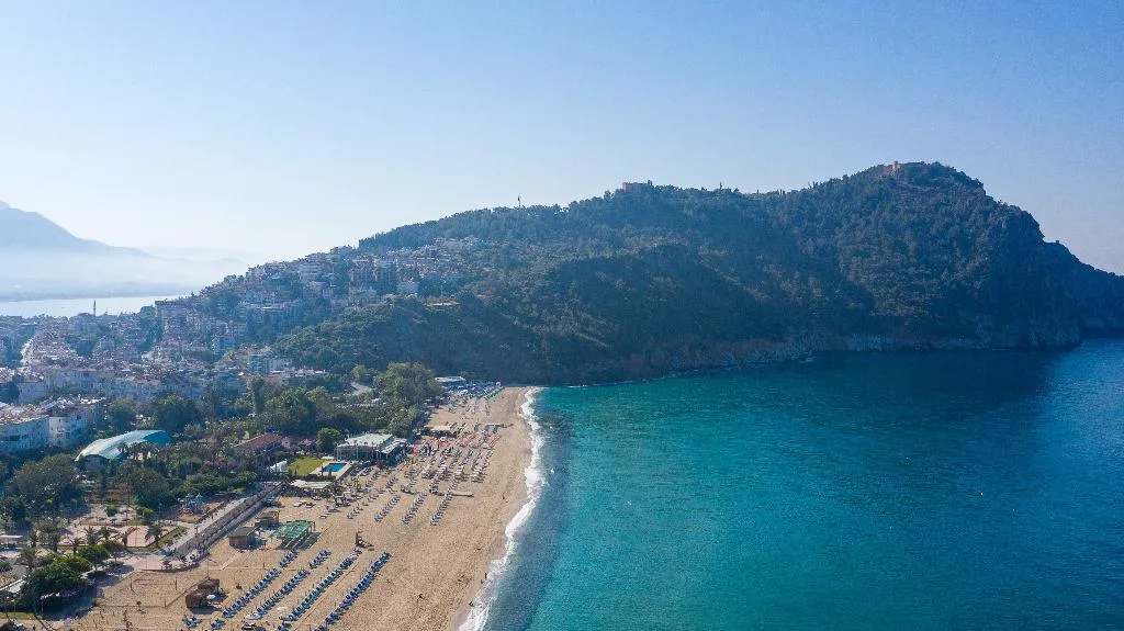 Beach, Aslan City Kleopatra Hotel, Antalya