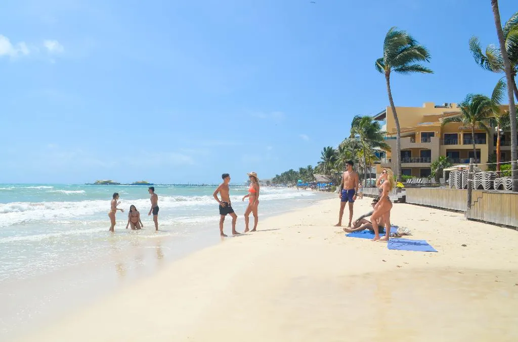 Beach, Siesta Fiesta Hotel – 5th Avenue, Playa Del Carmen