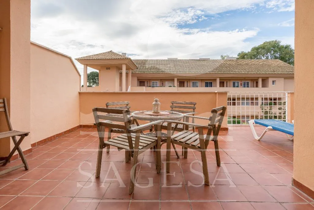 Terrace, Apartamentos Jardines de Santa Maria Golf, Costa Del Sol