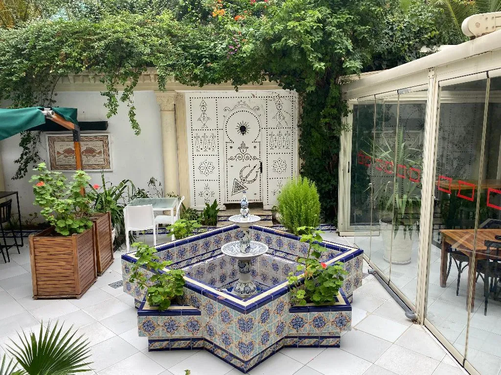 Terrace, Hotel Residence Mahmoud, Tunisia