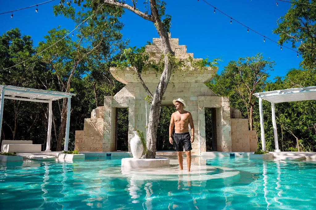 Pool, The Yellow Nest, Cancun Area