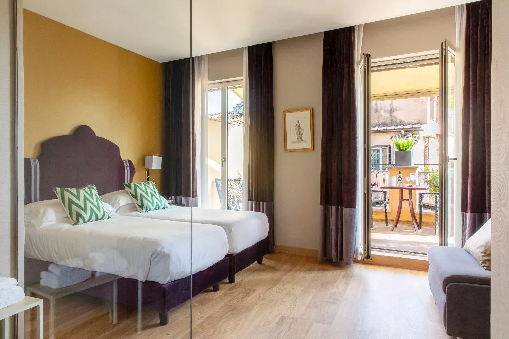 DOUBLE DELUXE Room, Adriano Rooftop, Rome